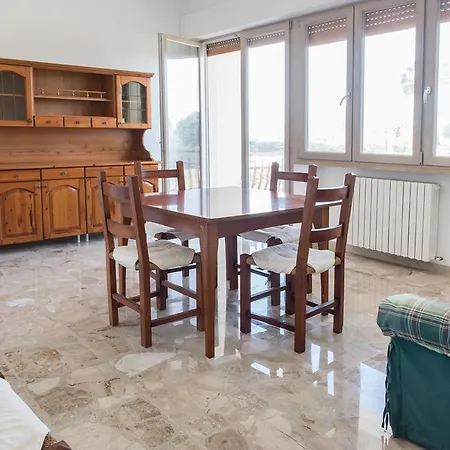 M339 - Marcelli, Ampio Trilocale Con Terrazzo Vista Mare * Marcelli